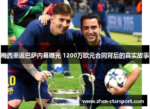 梅西重返巴萨内幕曝光 1200万欧元合同背后的真实故事